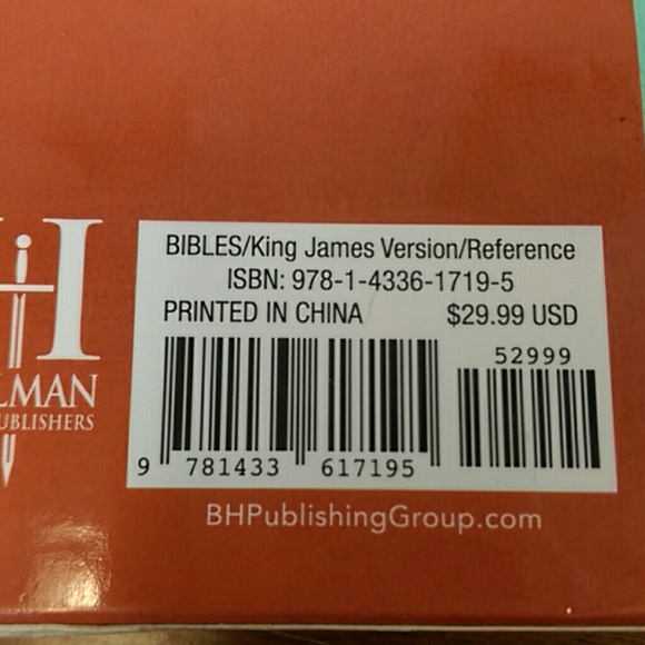 Giant print KJV Holy Bible, NIB - Picture 6 of 8