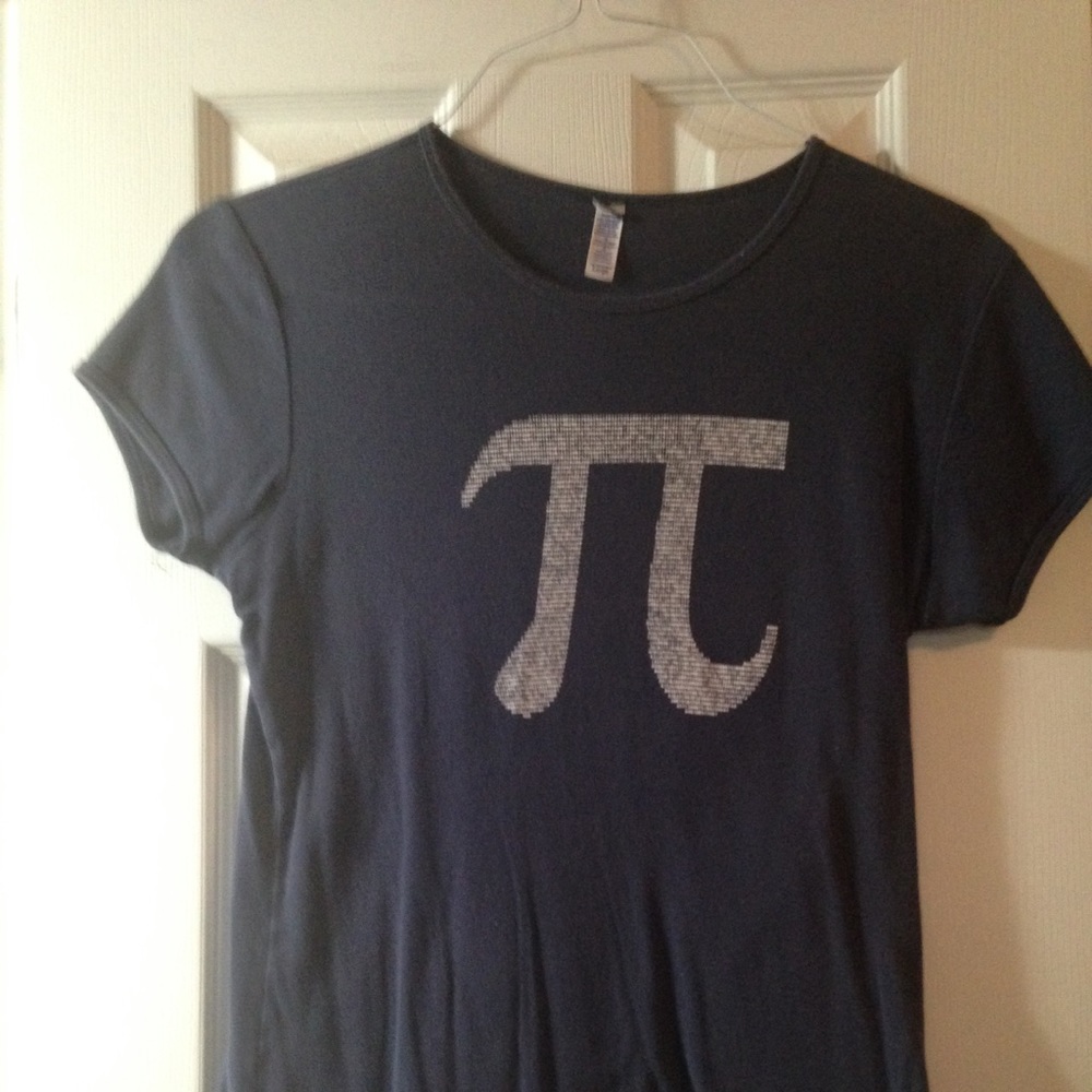 Pi t-shirt from Think Geek