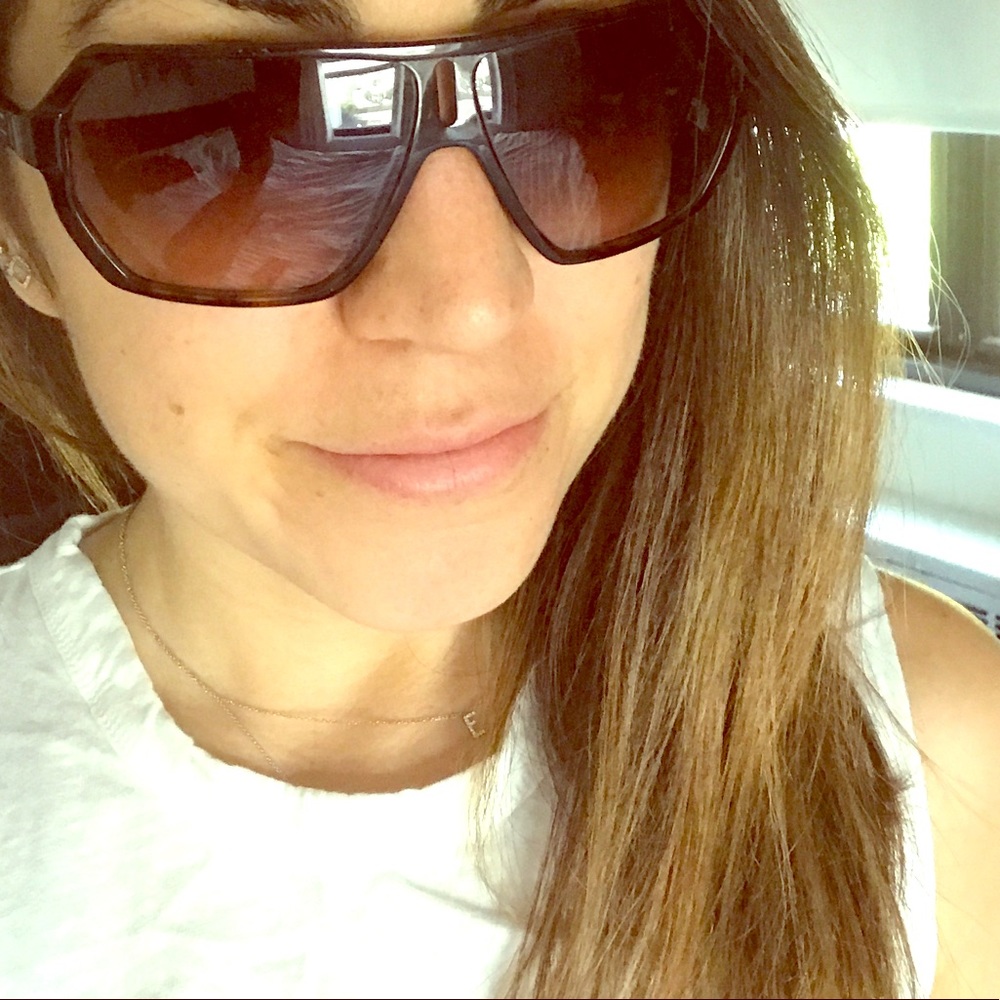 Authentic Versace sunglasses with case