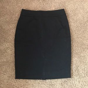 Navy Pencil Skirt