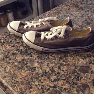 Converse Gray shoes size 7