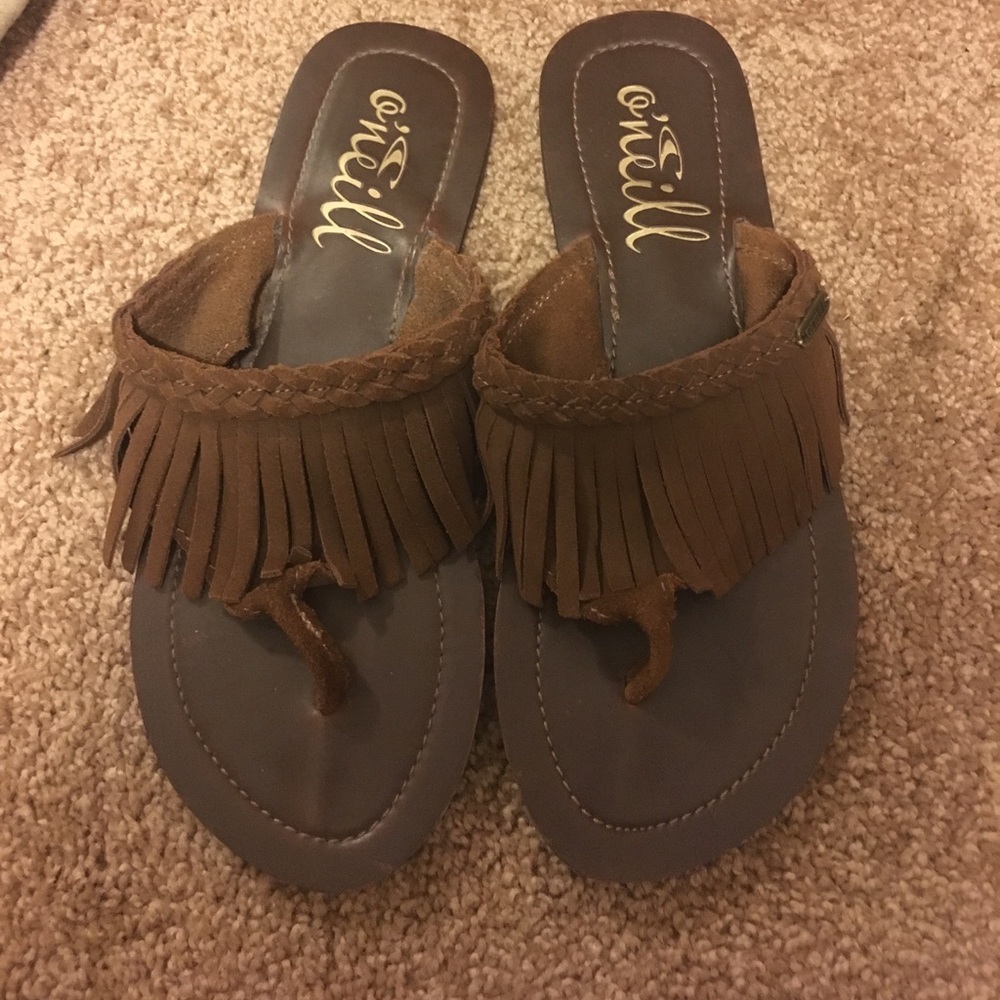 O'Neil Fringe Sandals