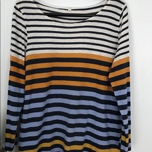 Jcrew boatneck striped top Jcrew boatneck striped top