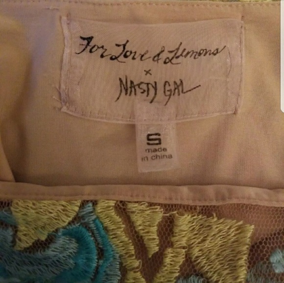 SOLD on ♍erc love and lemons x nastygal skirt - Picture 4 of 5