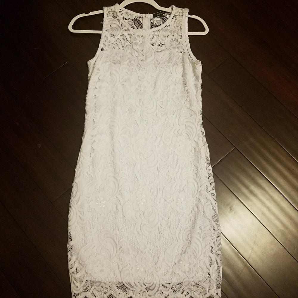 White dress