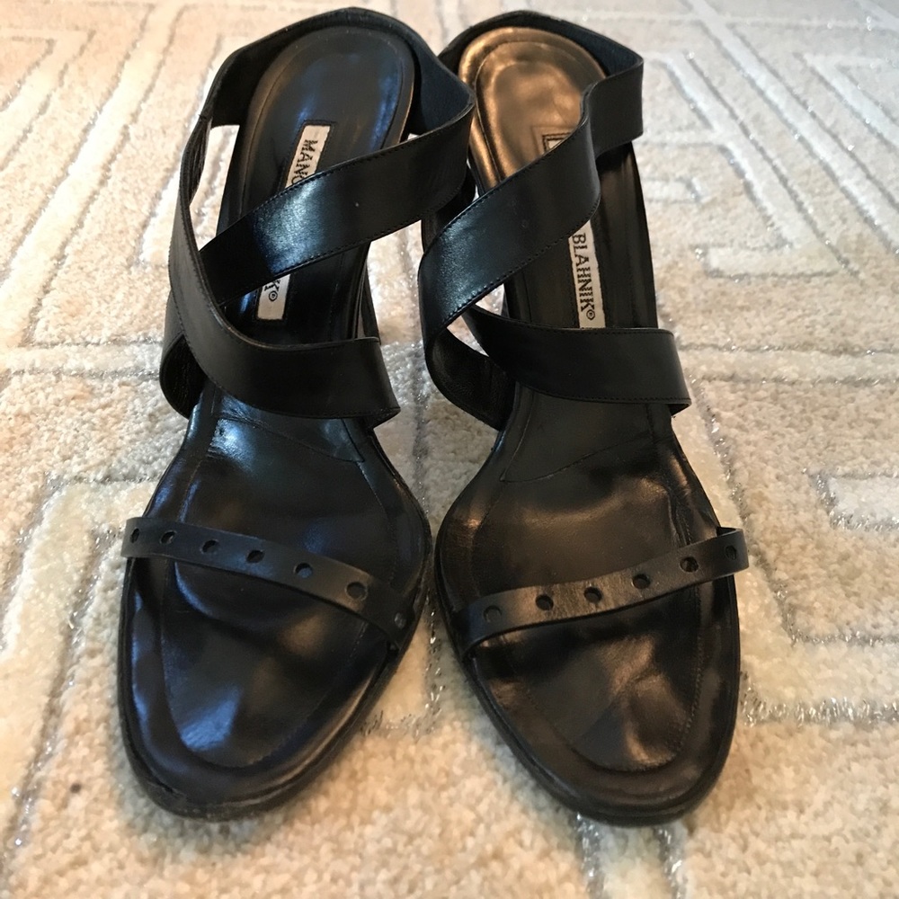 Manolo Blahnik Sandals sz 37.5