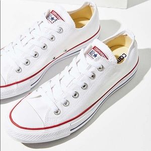 White Converse Low-top Sneaker size 7