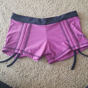 Purple Dragonfly pole shorts