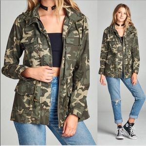 ❗️LAST ONE❗️Camo Print Jacket