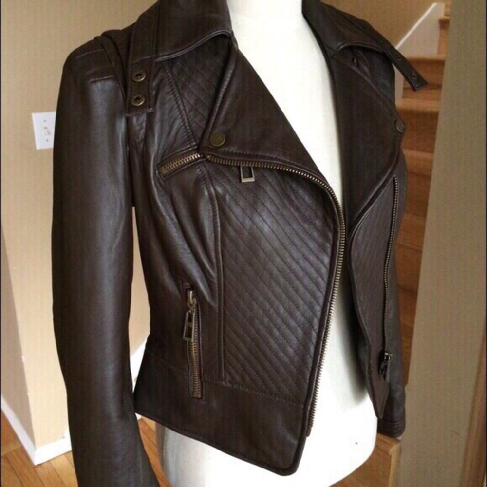 Leather jacket