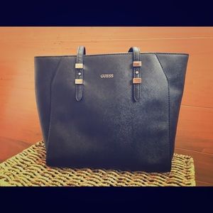 Guess Leather Tote- Great Condition