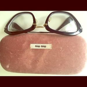 Miu miu glasses