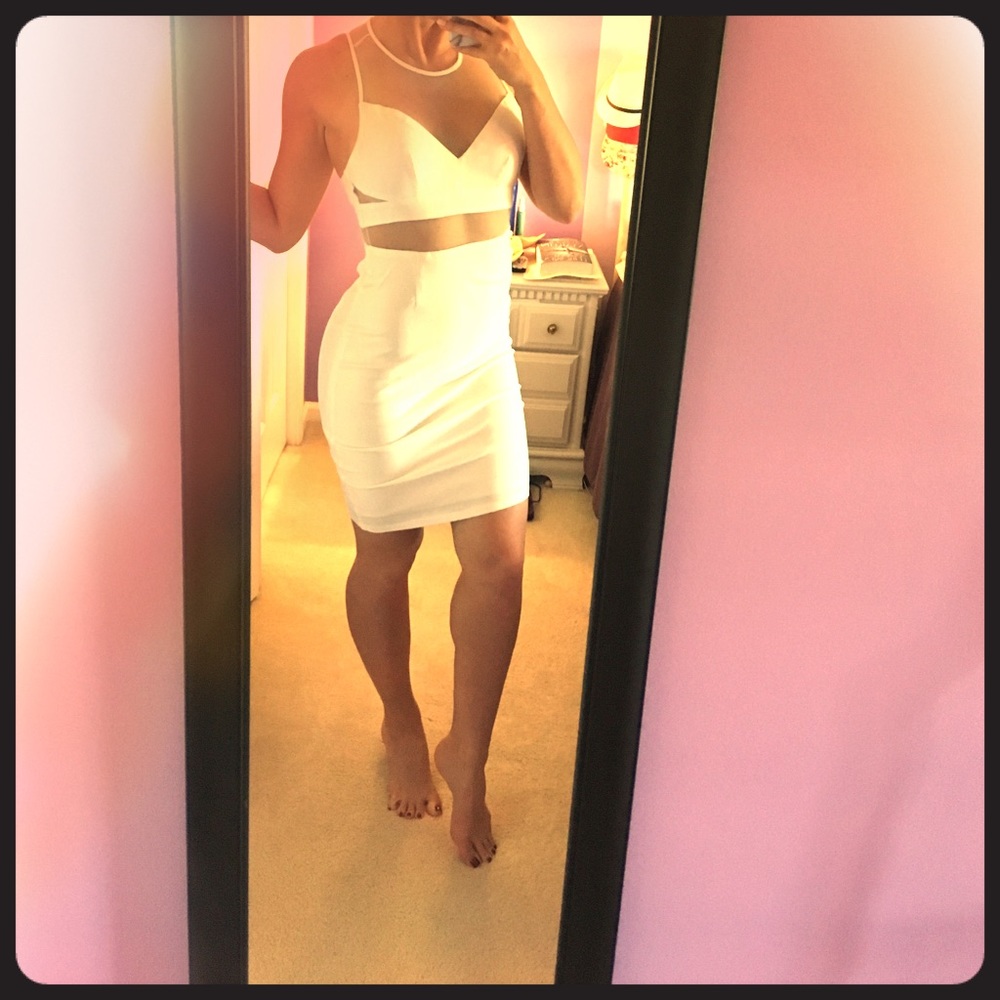 White dress