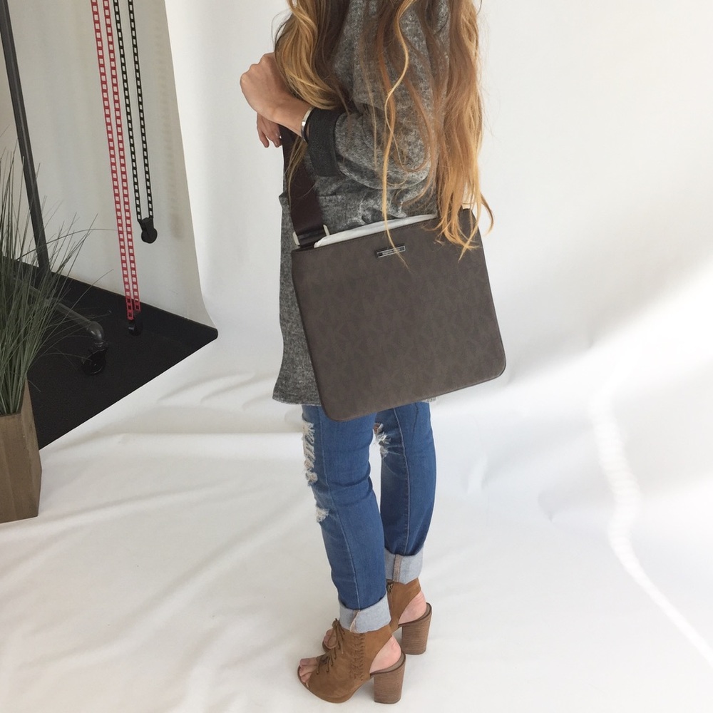 BRAND NEW  Michael Kors monogram crossbody