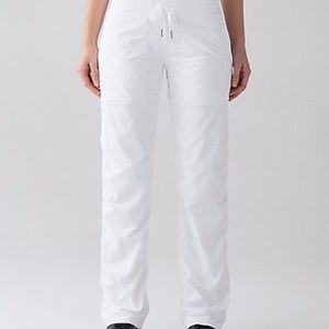 Dance Studio Pant WHITE LULU
