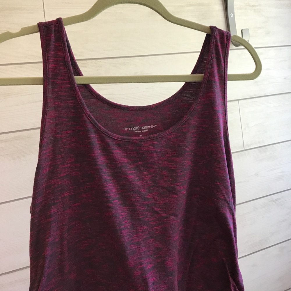 Fitted maternity dress