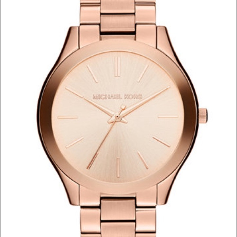 Michael Kors Slim Runway Watch - Rose Gold