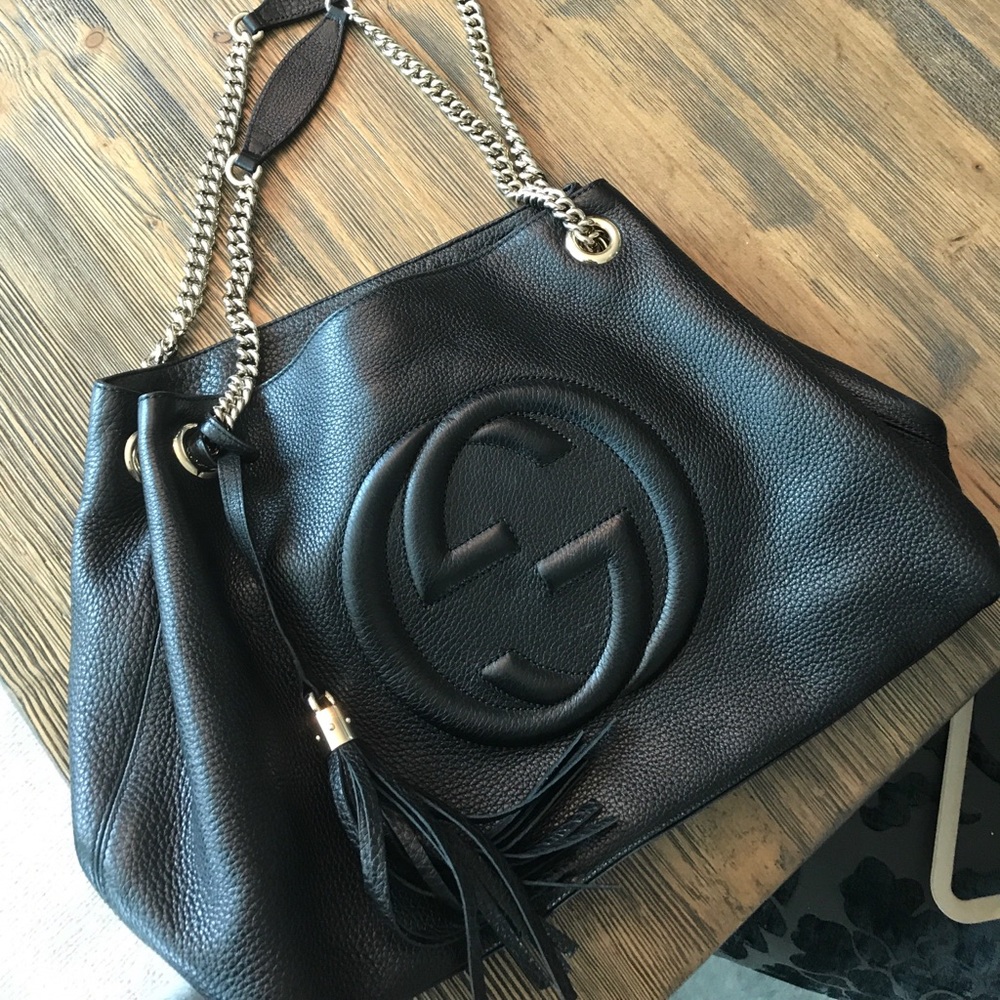 Gucci soho shoulder bag chain. 17"L x 13"H x 7"W