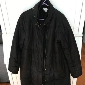 Black Maternity coat size L