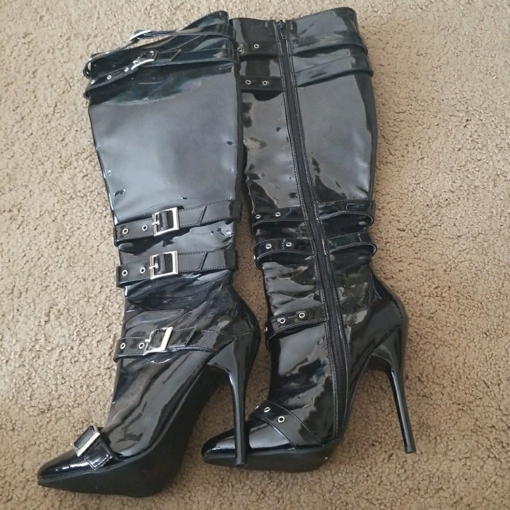 Ellie 516 Lexi knee high boots