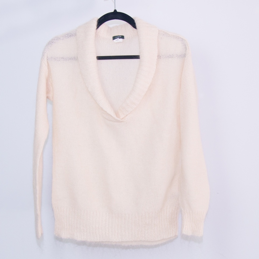 J.Crew V-neck Shawl Sweater Long Sleeves 2 Color