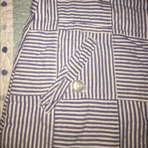 Patchwork seersucker skirt - Picture 2 of 6