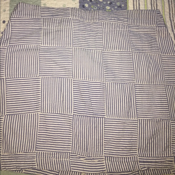 Patchwork seersucker skirt - Picture 5 of 6