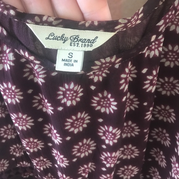 Lucky Brand blouse - Picture 4 of 4