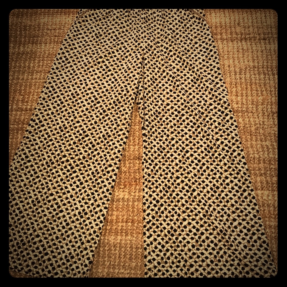 Palazzo pants from Anthropologie