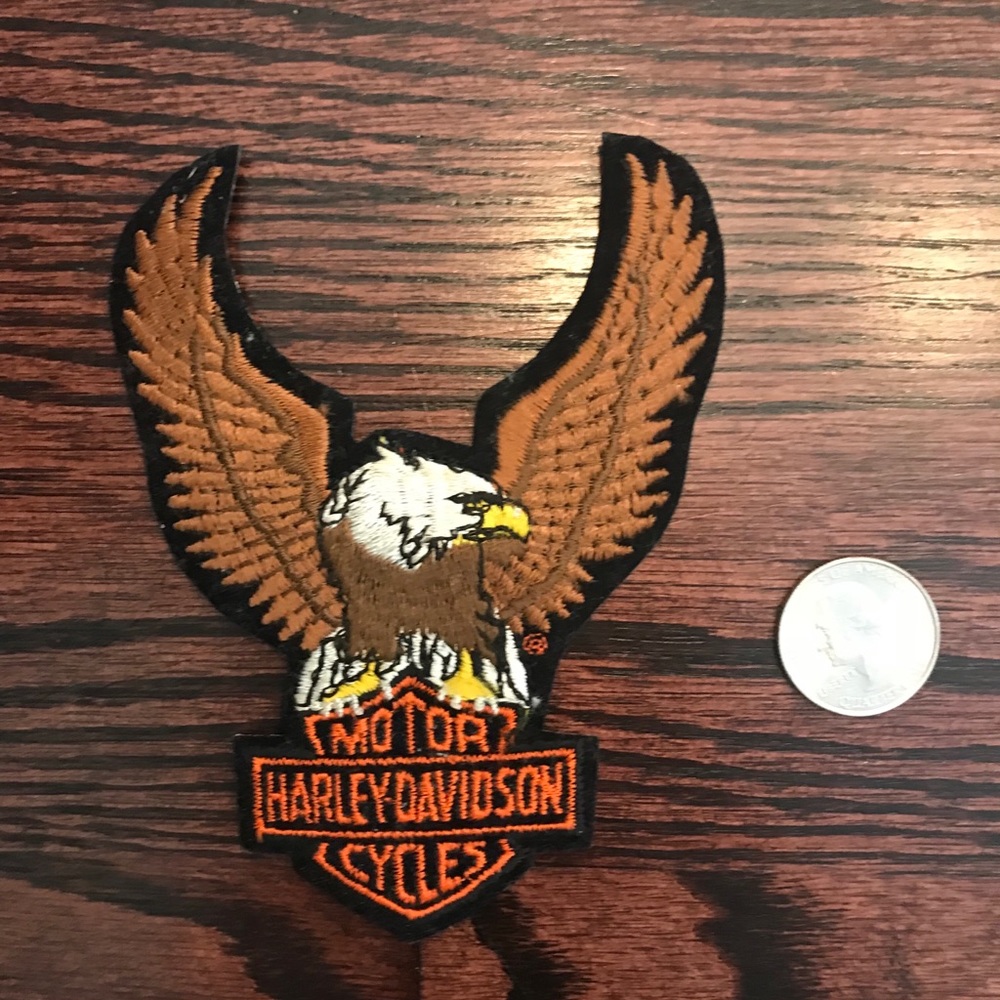 Harley Davidson motorcycles patch ( iron on)