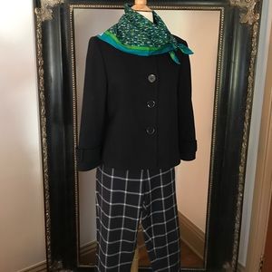 Timeless navy jacket by Tahari/Arthur Levine
