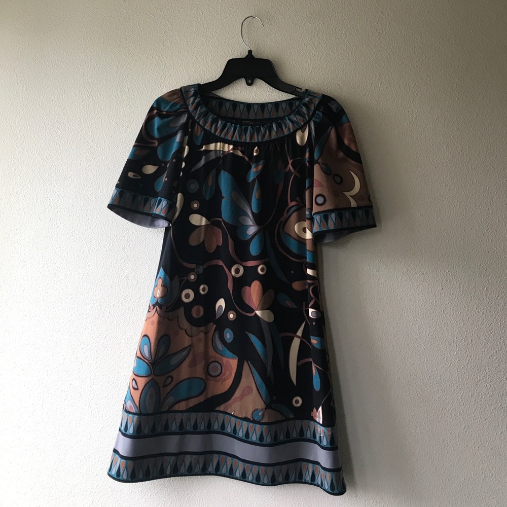 BCBG MaxAzria Mod Patterned Shift Dress - Picture 2 of 4