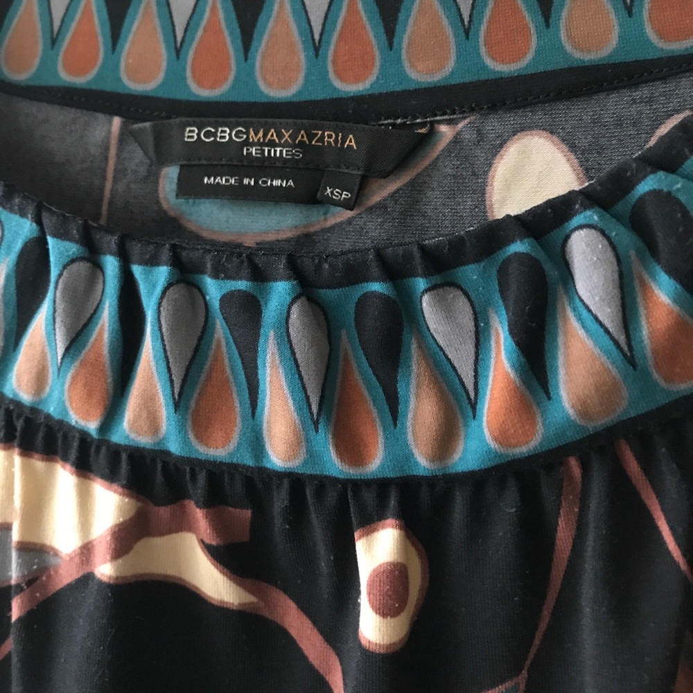 BCBG MaxAzria Mod Patterned Shift Dress - Picture 3 of 4