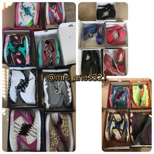 Variety of shoes Nike, Jordan, Steve Madden, Aldo