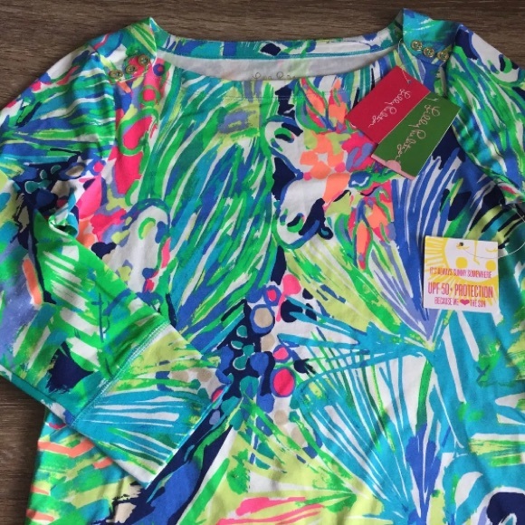 Lilly Pulitzer Dress Small 50+ UPF Sun Sophie - Picture 6 of 7