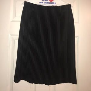 Tahari pin striped pencil skirt