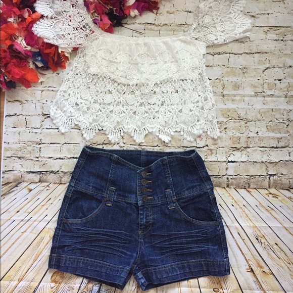 Vanilla Star High waist short jeans - Picture 1 of 5
