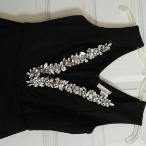 Gorgeous black cocktail dress sz S