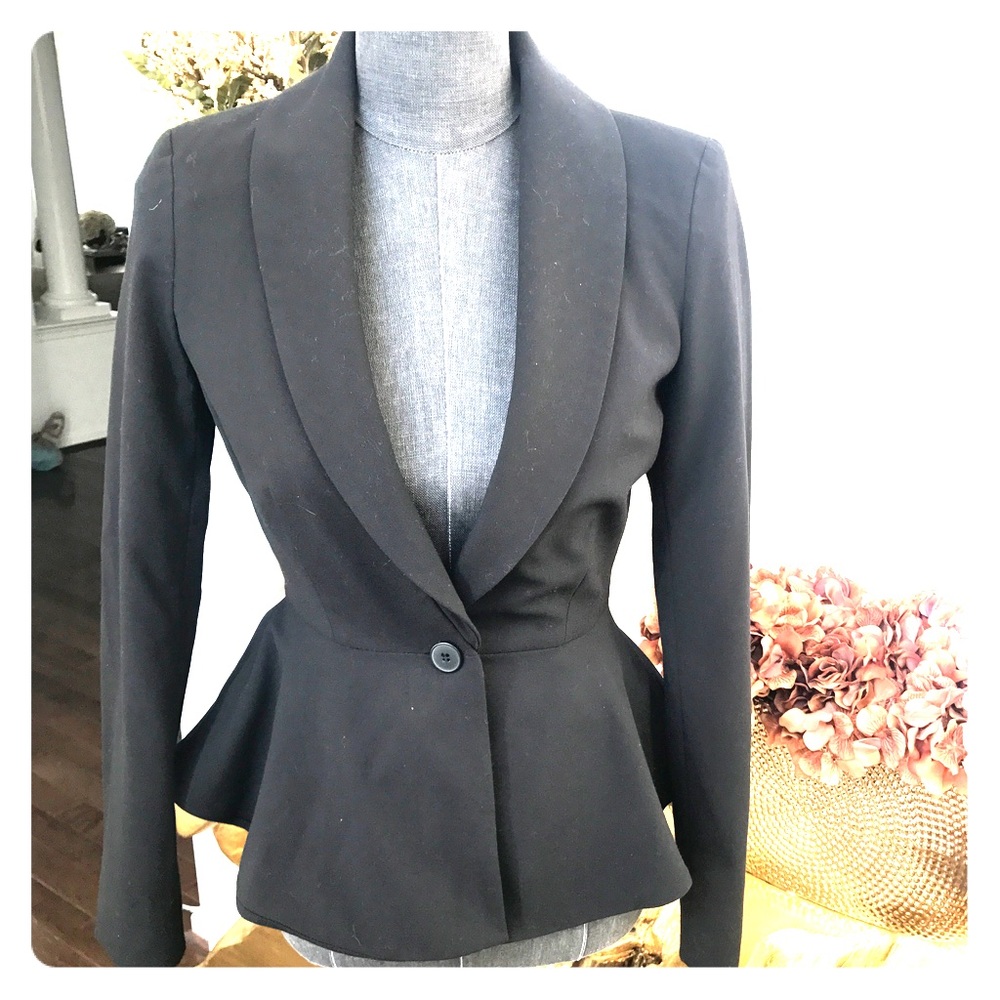 New York & Co Peplum Blazer Jacket