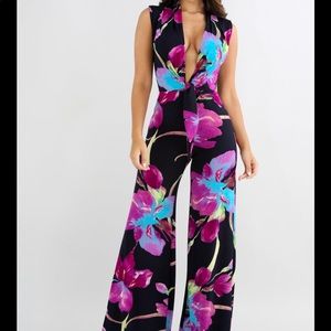 Floral Night Jumpsuit