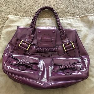 Valentino Histore Purple Handbag