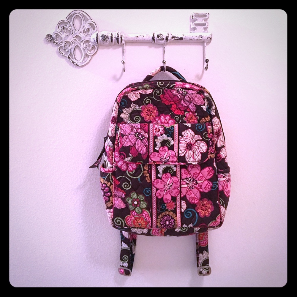 Vera Bradley Backpack - Mod Floral Pink (Retired)