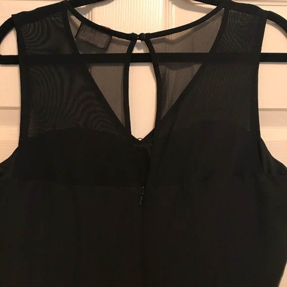 Black peplum cocktail dress - Picture 4 of 5