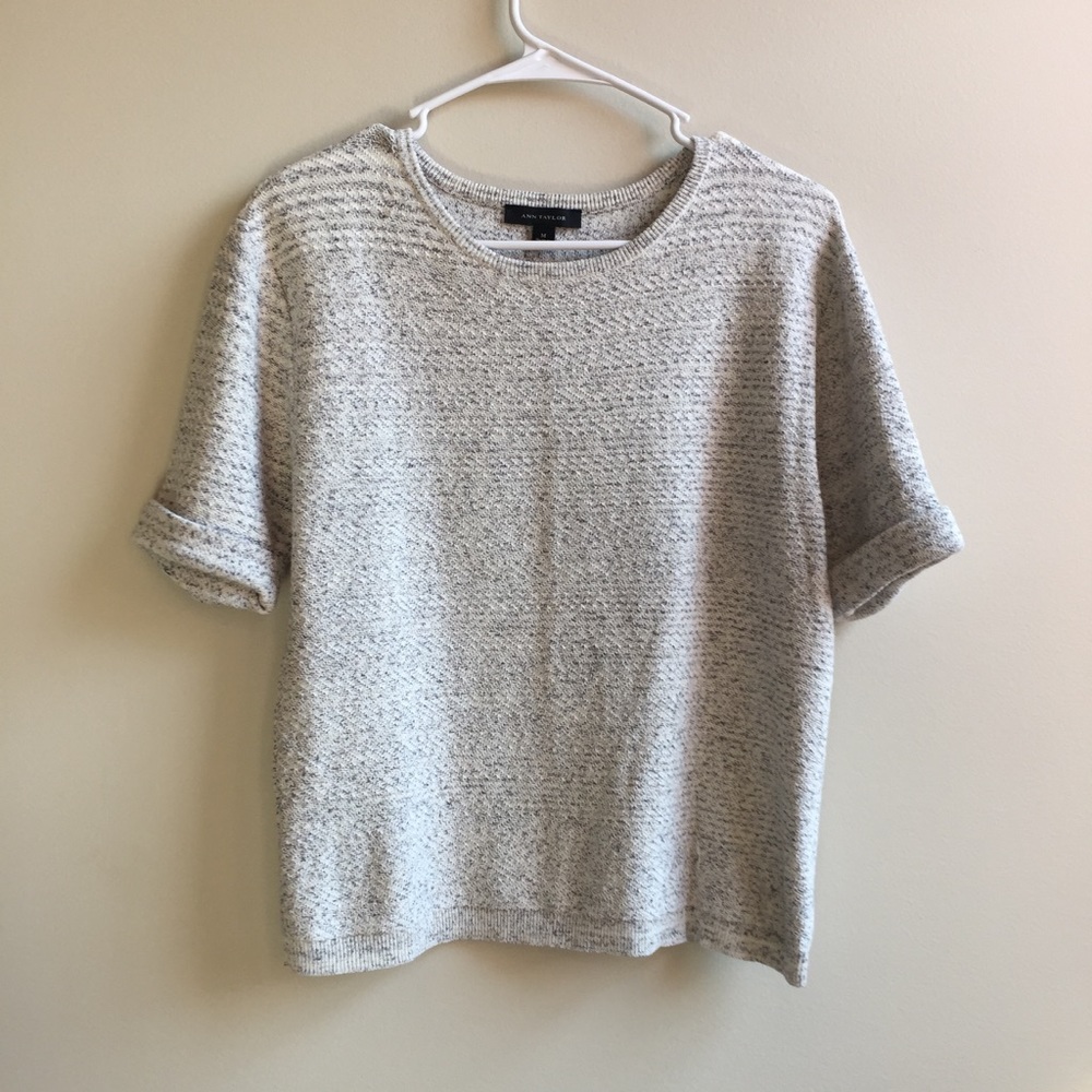 Ann Taylor short sleeve sweater