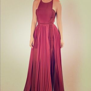 ON SALE Fashion nova wine colored dress