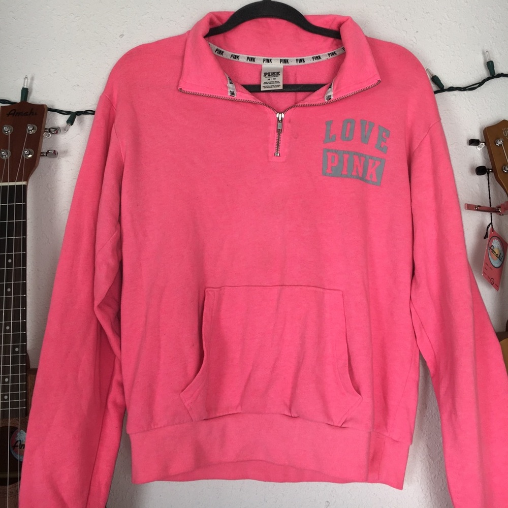 Victoria’s Secret half zip crewneck!