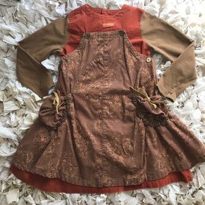 Jottum FALL Dress from Holland 116 EU 6 US