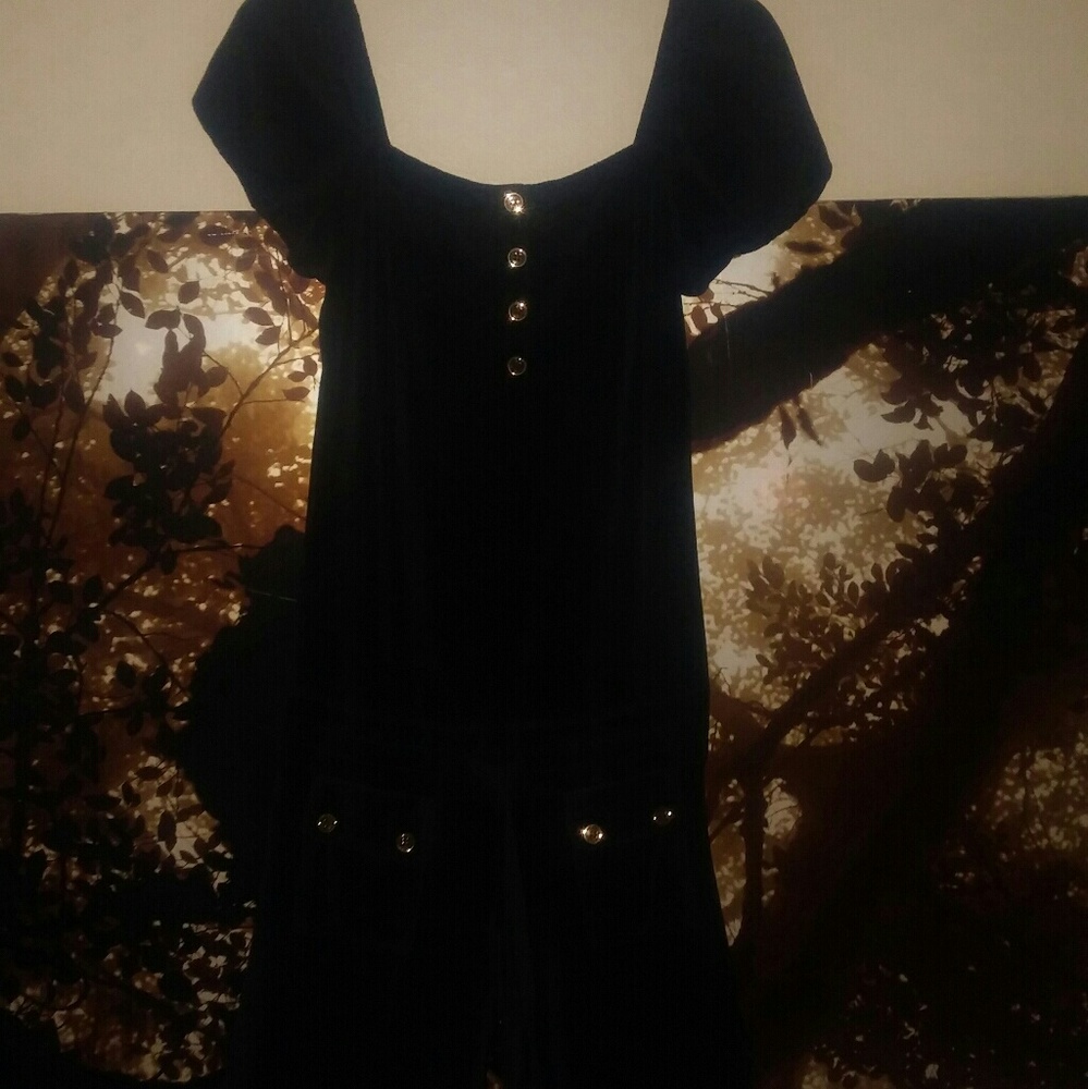 Stunning** Juicy Couture Velour One Piece Pallazo