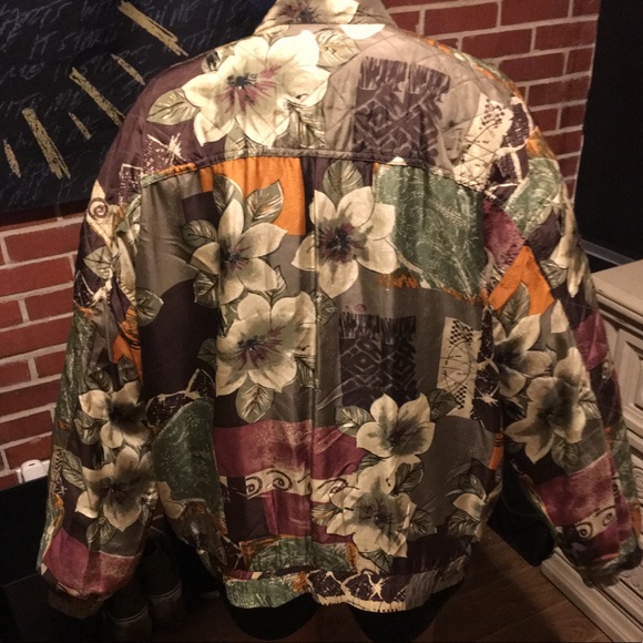 🌸 SOLD 🌸 Vintage patterned windbreaker - Picture 7 of 7