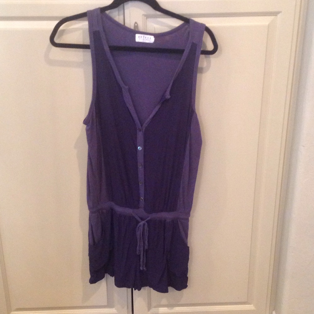 Velvet by graham and spencer romper
